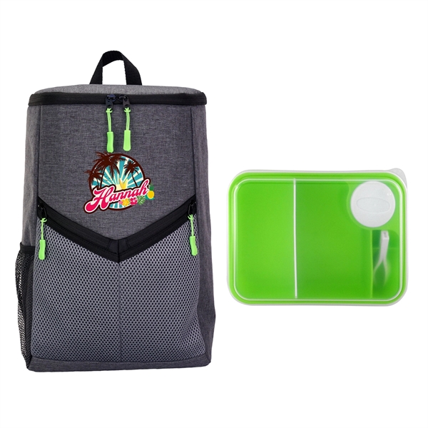 Victory On The Go Backpack Cooler Set... from ASI 30208 A P Specialties / AP Specialties