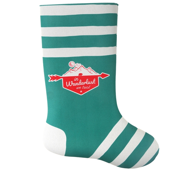 USA-made full-color scuba foam holiday stocking... from ASI 61966 HPG / HPG Gold Best Promotions USA