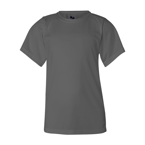Youth short sleeve t-shirt with sport shoulders. Blank product.... from ASI 84358 S&S Activewear