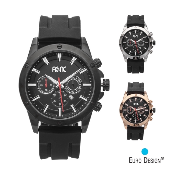 Euro Design® Bernau Watch - Black... from ASI 84592 St Regis Group