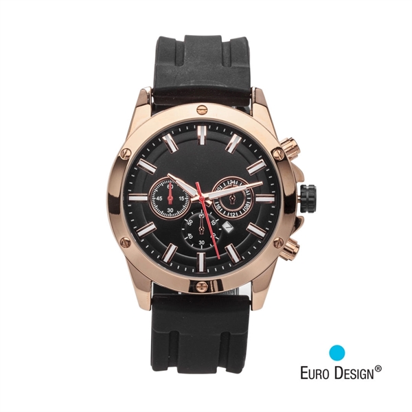 Euro Design® Bernau Watch - Black... from ASI 84592 St Regis Group