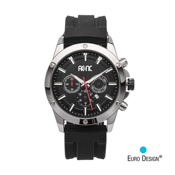 Euro Design® Bernau Watch - Black... from ASI 84592 St Regis Group