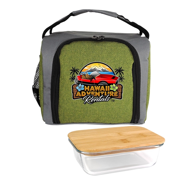 Up Front Bamboo Lunch Set... from ASI 30208 A P Specialties / AP Specialties