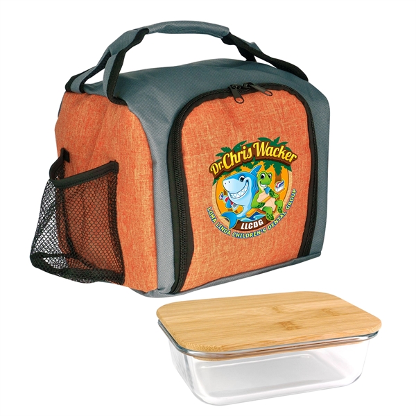 Up Front Bamboo Lunch Set... from ASI 30208 A P Specialties / AP Specialties