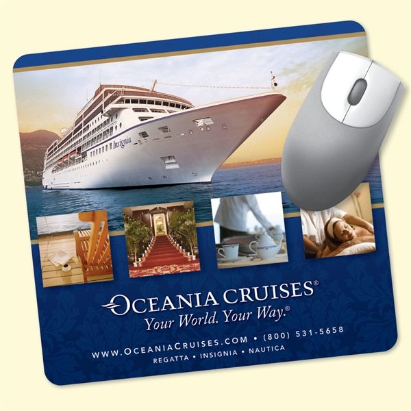 7.5" x 8" x 1/16" - Fabric Mouse Pad-Made in the... from ASI 49716 Digispec & CounterPoint / DIGISPEC®