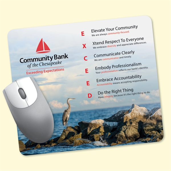 Heavy Duty 7" x 8" x 1/8" - Hard Surface Mouse... from ASI 49716 Digispec & CounterPoint / DIGISPEC®