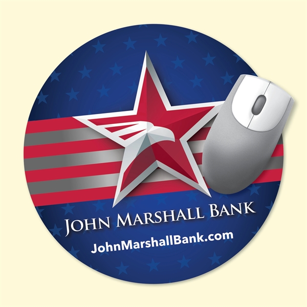 Heavy Duty 8" Round x 1/8" - Hard Surface Mouse Pad-Made... from ASI 49716 Digispec & CounterPoint / DIGISPEC®