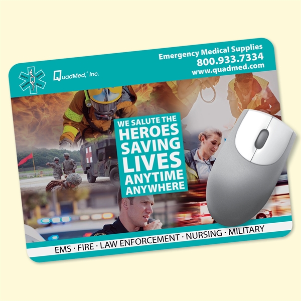 Heavy Duty 6" x 8" x 1/16" - Hard Surface Mouse... from ASI 49716 Digispec & CounterPoint / DIGISPEC®