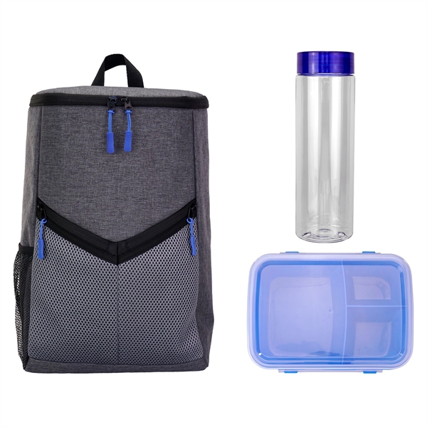 Victory Cooler Backpack Lunch & Drink Set... from ASI 30208 A P Specialties / AP Specialties