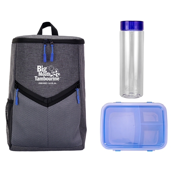 Victory Cooler Backpack Lunch & Drink Set... from ASI 30208 A P Specialties / AP Specialties