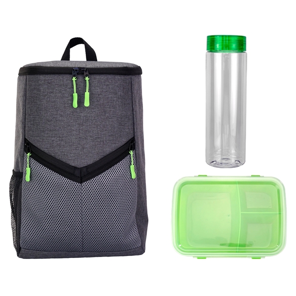 Victory Cooler Backpack Lunch & Drink Set... from ASI 30208 A P Specialties / AP Specialties