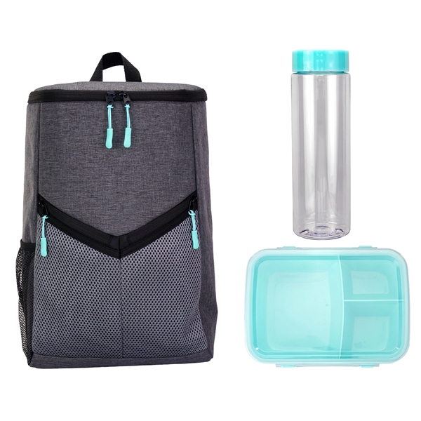 Victory Cooler Backpack Lunch & Drink Set... from ASI 30208 A P Specialties / AP Specialties