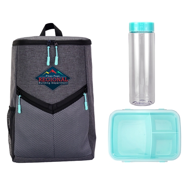 Victory Cooler Backpack Lunch & Drink Set... from ASI 30208 A P Specialties / AP Specialties