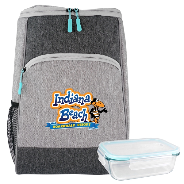 Bay Backpack Glass Lunch Set... from ASI 30208 A P Specialties / AP Specialties
