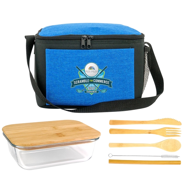 Ridge Bamboo Lunch Cooler... from ASI 30208 A P Specialties / AP Specialties