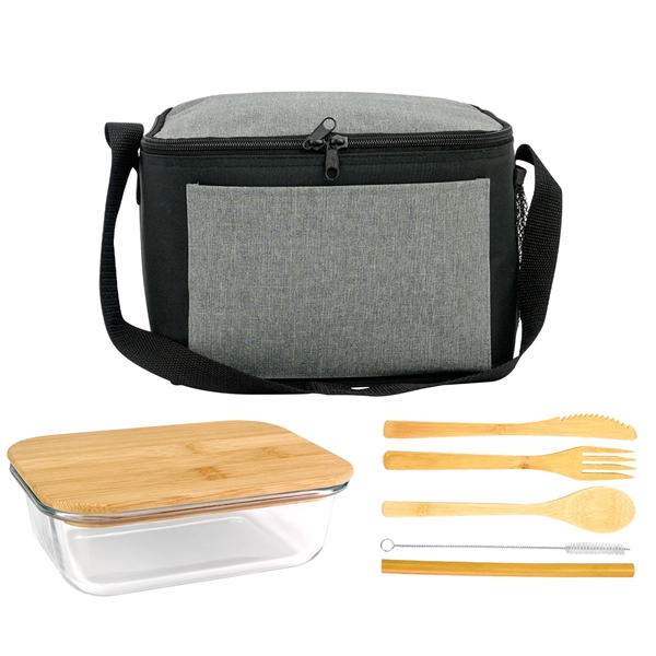 Ridge Bamboo Lunch Cooler... from ASI 30208 A P Specialties / AP Specialties