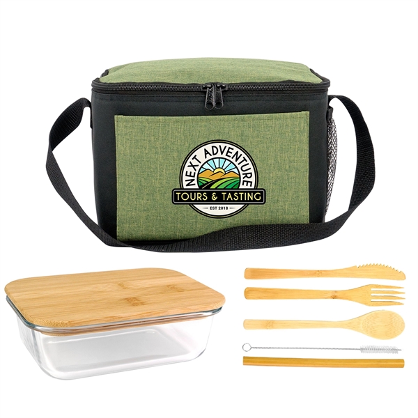 Ridge Bamboo Lunch Cooler... from ASI 30208 A P Specialties / AP Specialties