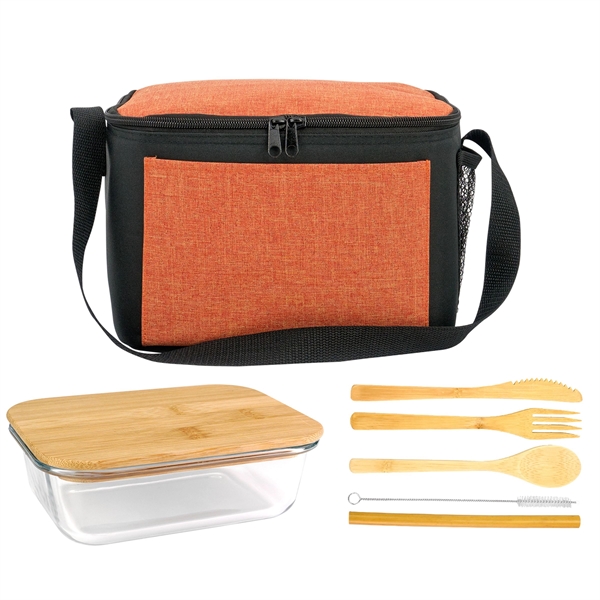 Ridge Bamboo Lunch Cooler... from ASI 30208 A P Specialties / AP Specialties