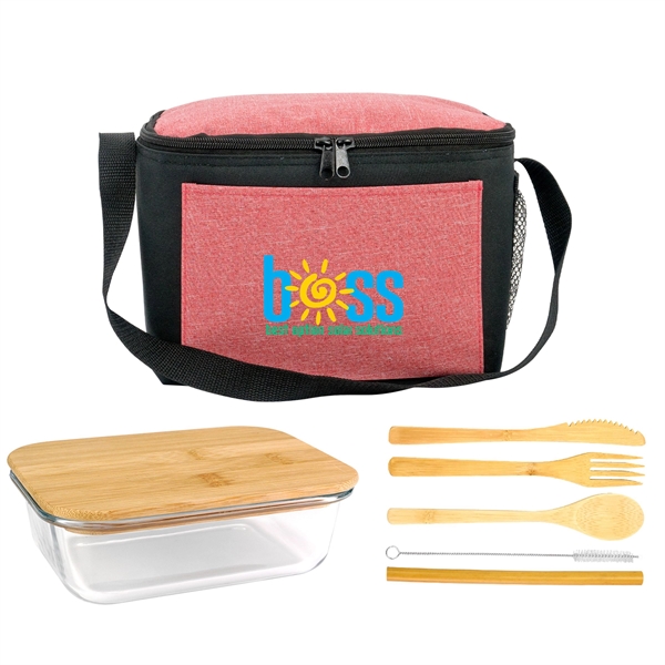 Ridge Bamboo Lunch Cooler... from ASI 30208 A P Specialties / AP Specialties