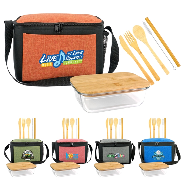Ridge Bamboo Lunch Cooler... from ASI 30208 A P Specialties / AP Specialties
