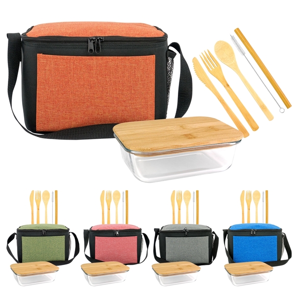 Ridge Bamboo Lunch Cooler... from ASI 30208 A P Specialties / AP Specialties