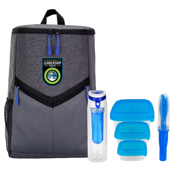 Victory Lunch & Drink Cooler Backpack Set... from ASI 30208 A P Specialties / AP Specialties