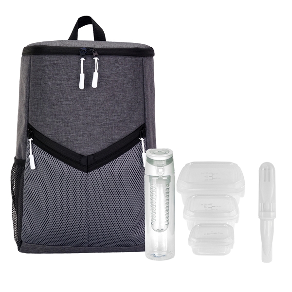 Victory Lunch & Drink Cooler Backpack Set... from ASI 30208 A P Specialties / AP Specialties