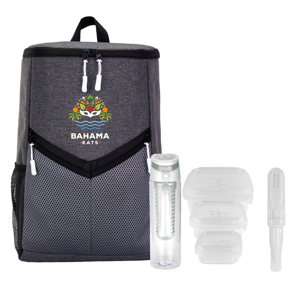 Victory Lunch & Drink Cooler Backpack Set... from ASI 30208 A P Specialties / AP Specialties