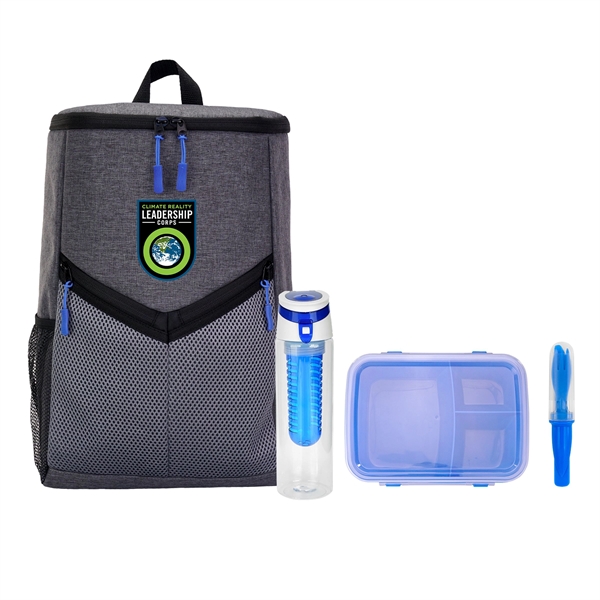 Victory Lunch & Drink To Go Backpack Set... from ASI 30208 A P Specialties / AP Specialties