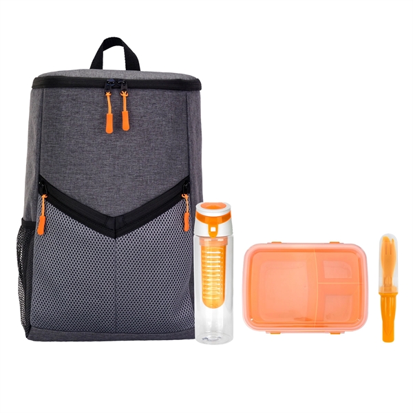 Victory Lunch & Drink To Go Backpack Set... from ASI 30208 A P Specialties / AP Specialties