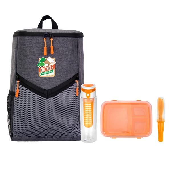Victory Lunch & Drink To Go Backpack Set... from ASI 30208 A P Specialties / AP Specialties