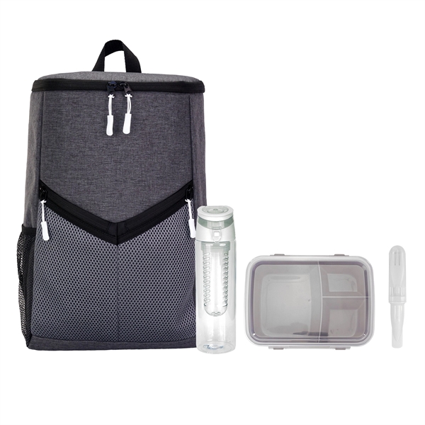 Victory Lunch & Drink To Go Backpack Set... from ASI 30208 A P Specialties / AP Specialties