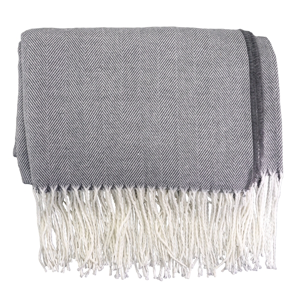 Fringed Throw Blanket... from ASI 30208 A P Specialties / AP Specialties