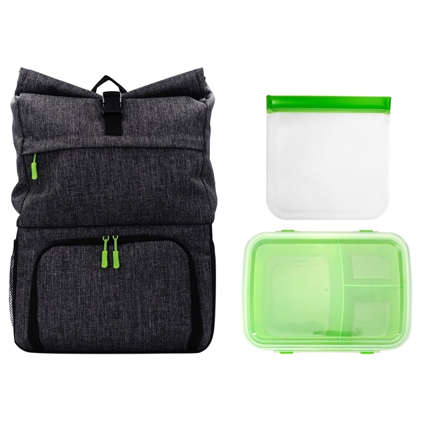 X Line Backpack Cooler Lunch & Sandwich Combo... from ASI 30208 A P Specialties / AP Specialties