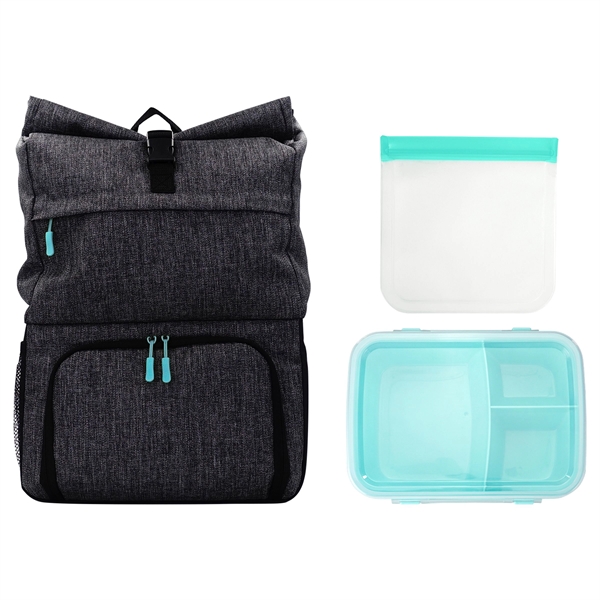 X Line Backpack Cooler Lunch & Sandwich Combo... from ASI 30208 A P Specialties / AP Specialties