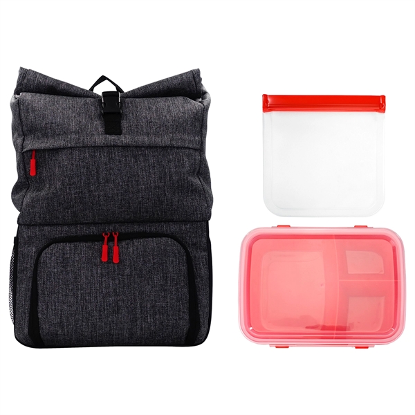 X Line Backpack Cooler Lunch & Sandwich Combo... from ASI 30208 A P Specialties / AP Specialties