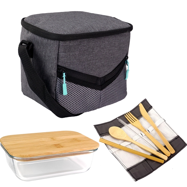 Victory Lunch Cooler Bamboo Set... from ASI 30208 A P Specialties / AP Specialties