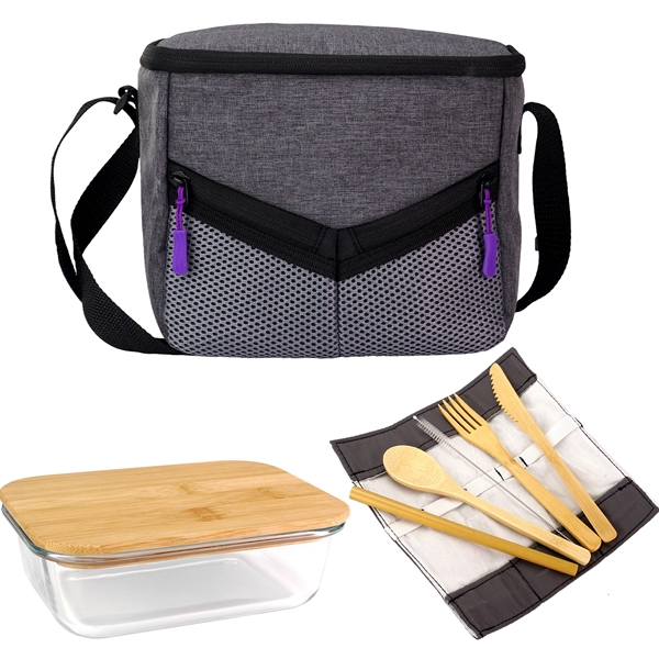 Victory Lunch Cooler Bamboo Set... from ASI 30208 A P Specialties / AP Specialties
