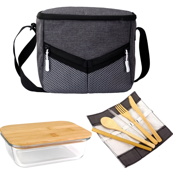 Victory Lunch Cooler Bamboo Set... from ASI 30208 A P Specialties / AP Specialties