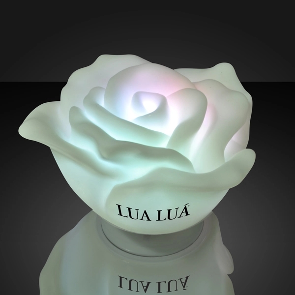 Blank or Imprinted. Floating deco rose with multicolor LED.... from ASI 34194 ALightPromos / Alight Promotional Products