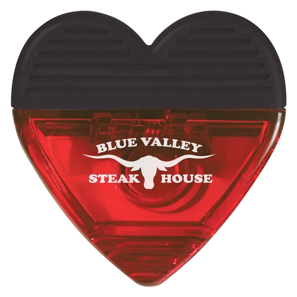 Heart shape clip with magnet on back.... from ASI 61125 Hit Promotional Products / Hit®