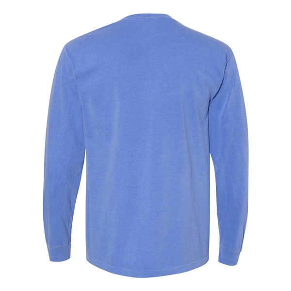 Comfort Colors Long Sleeve T-Shirt With Pocket, blank.... from ASI 84358 S&S Activewear