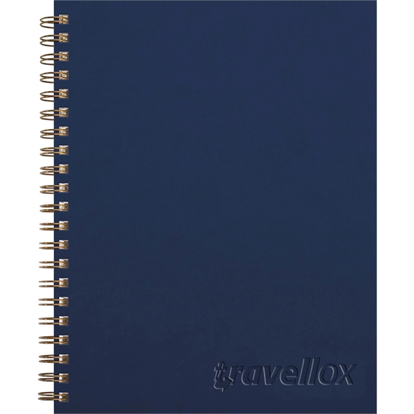 8.5" x 11" journal with a Milano front cover, deboss imprint,... from ASI 91340 Journalbooks/Timeplanner Calendars