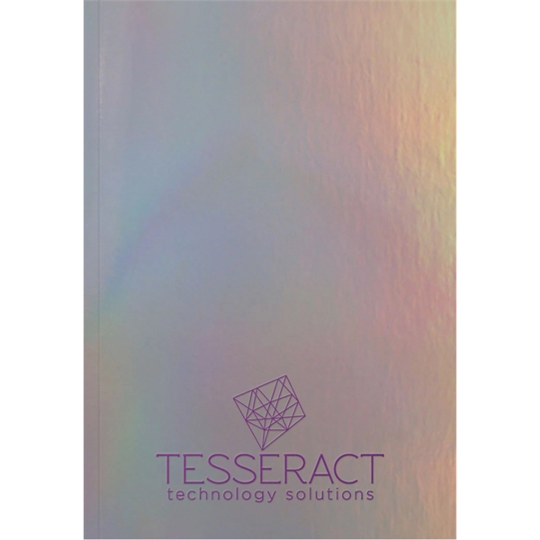 Perfect-bound books with Holographic Rainbow cover, foil or deboss imprint and... from ASI 91340 Journalbooks/Timeplanner Calendars