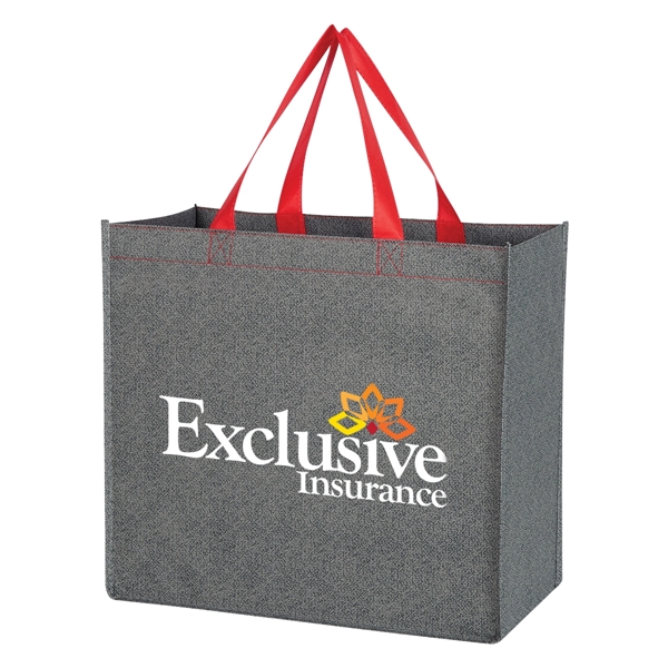 Tote bag made of 80 gram nonwoven, coated, water resistant polypropylene... from ASI 61125 Hit Promotional Products / Hit®