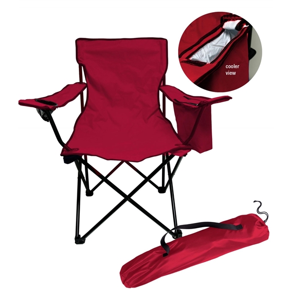 35" x 21" x 20.5" polyester and steel outdoor chair with... from ASI 76730 Peerless Umbrella Co Inc / Threads By Peerless