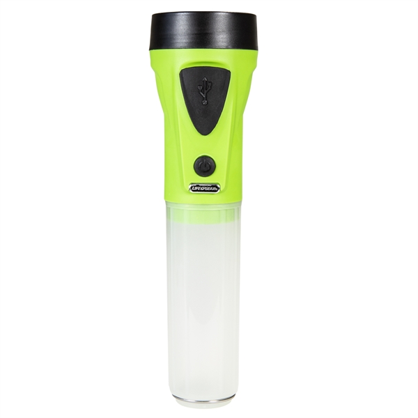 Flashlight with a lantern, power bank, 1,500mAh battery, and safety flasher... from ASI 84514 Safety Made