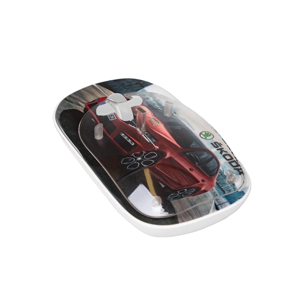 Full color wireless mouse with left and right click buttons, scroll... from ASI 61005 Hirsch Gift Inc / Hirsch Gift HG TECH HG