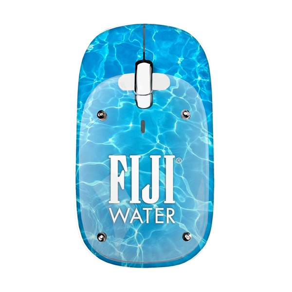 Full color wireless mouse with left and right click buttons, scroll... from ASI 61005 Hirsch Gift Inc / Hirsch Gift HG TECH HG