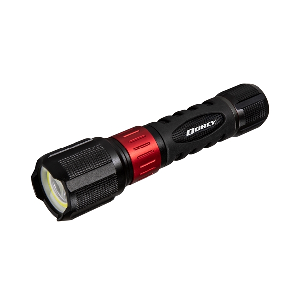 Aluminum LED flashlight with a 4,000mAh capacity.... from ASI 84514 Safety Made